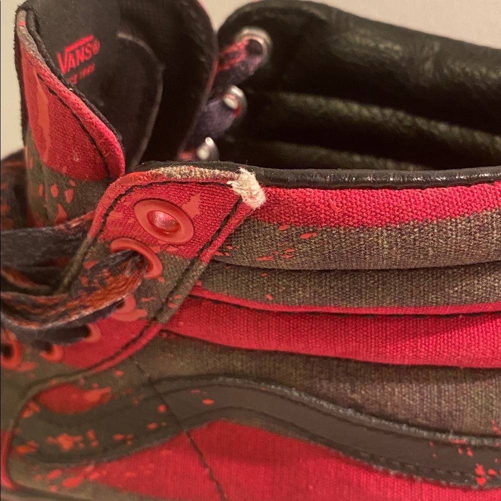 Vans Horror Nightmare on Elm Street Freddy Krueger- men’s 4.0 / women’s 5.5 - Picture 14 of 14